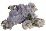 Purple, Sparkly Botryoidal Grape Agate - Indonesia #182544-1
